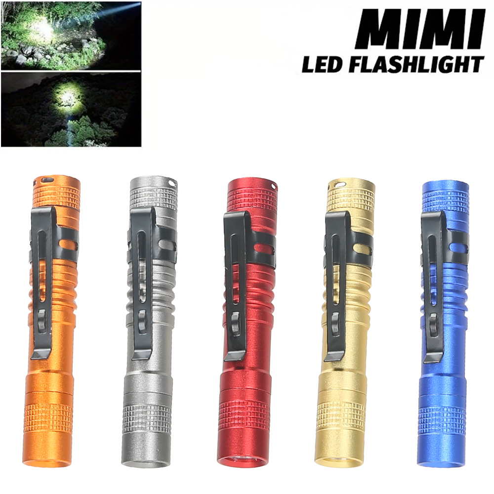 Outdoor Lighting Usa - ミニポータブル LED ペンライト クリップ付き 超高輝度 高ルーメン
