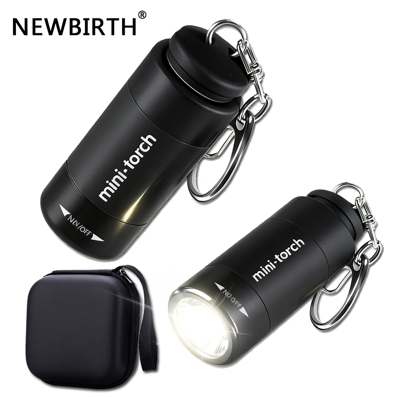 Outdoor Lighting Usa - USB充電式LED多機能強力ライトポケットキーホルダー懐中電灯防水アウトドアハイキングキャンプミニ懐中電灯