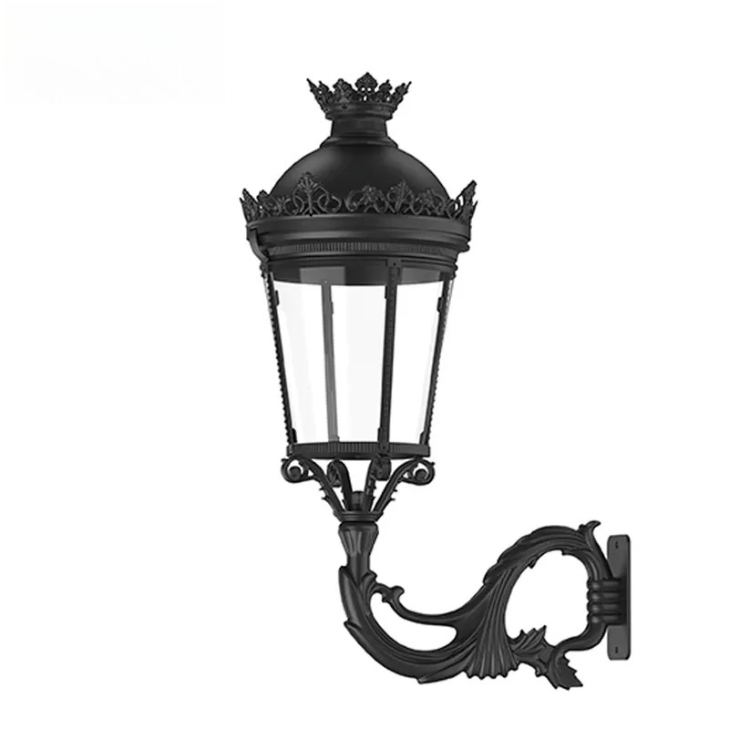 Outdoor Lighting Design - ヴィンテージデザインの中庭風景用屋外照明、アルミ合金製IP66 LED DC、庭園・街路照明用