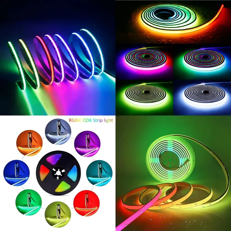 Waterproof Led Strip - Banqcn最新高品質RGB ICフルカラーアドレス指定可能調光対応DC24V IP67屋外防水LEDネオンストリップライトロープチューブ