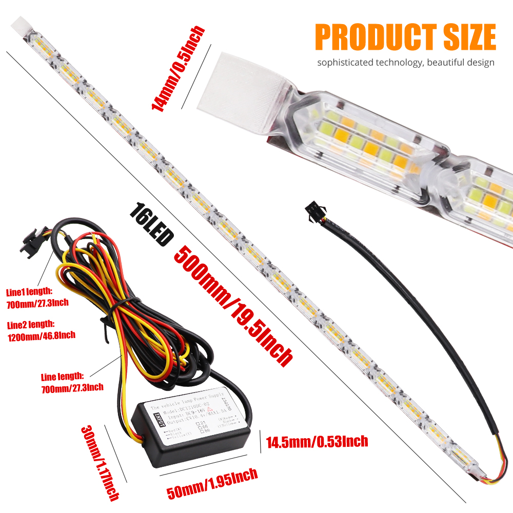 車,オートバイ用の柔軟なLEDストリップライト,白いドライビ - Waterproof Led Strip のレビューと価格