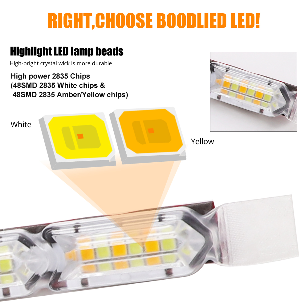 車,オートバイ用の柔軟なLEDストリップライト,白いドライビ - Waterproof Led Strip のレビューと価格