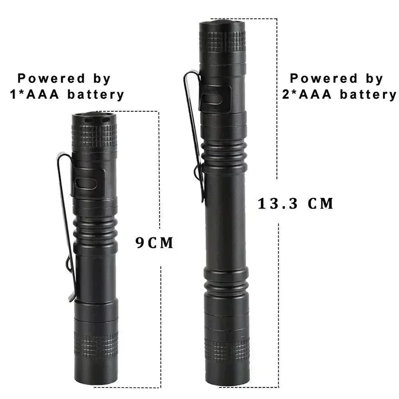 ミニポータブル LED ペンライト クリップ付き 超高輝度  - Outdoor Lighting Usa のレビューと価格
