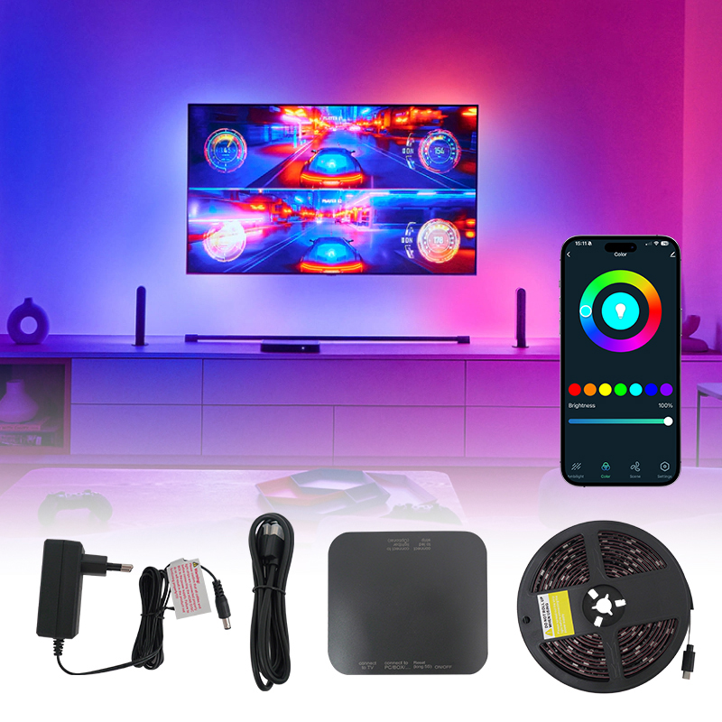 STTLスマートアプリ制御 40～50インチテレビ用LEDバ - Waterproof Led Strip のレビューと価格