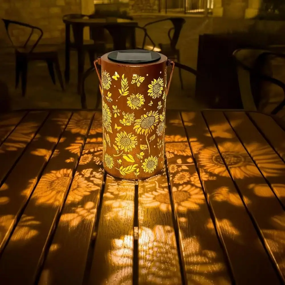 ひまわりライトとシャドウライト防水屋外ライトソーラーパワーで - Outdoor Lighting Design のレビューと価格
