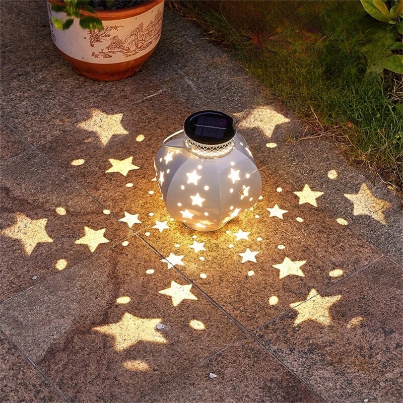 ガーデンスタープロジェクターランプ吊り下げ式ソーラーライト屋 - Outdoor Lighting Design のレビューと価格