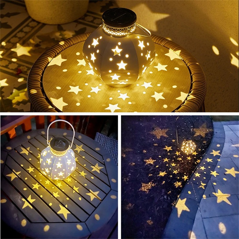 ガーデンスタープロジェクターランプ吊り下げ式ソーラーライト屋 - Outdoor Lighting Design のレビューと価格