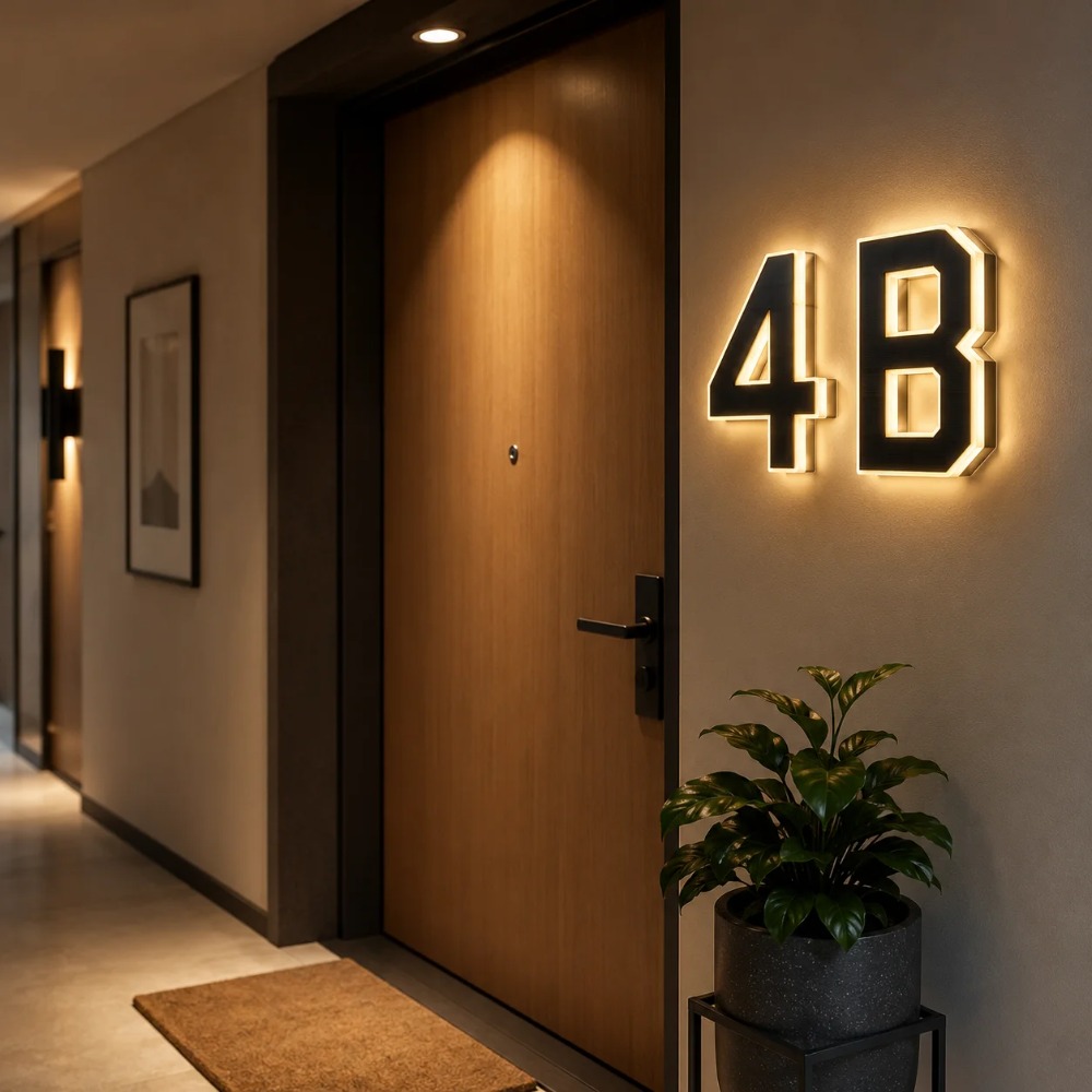 ソーラーLED家番号サイン 防水ライトセンサー付きアドレスプ - Outdoor Lighting For Front Of House のレビューと価格