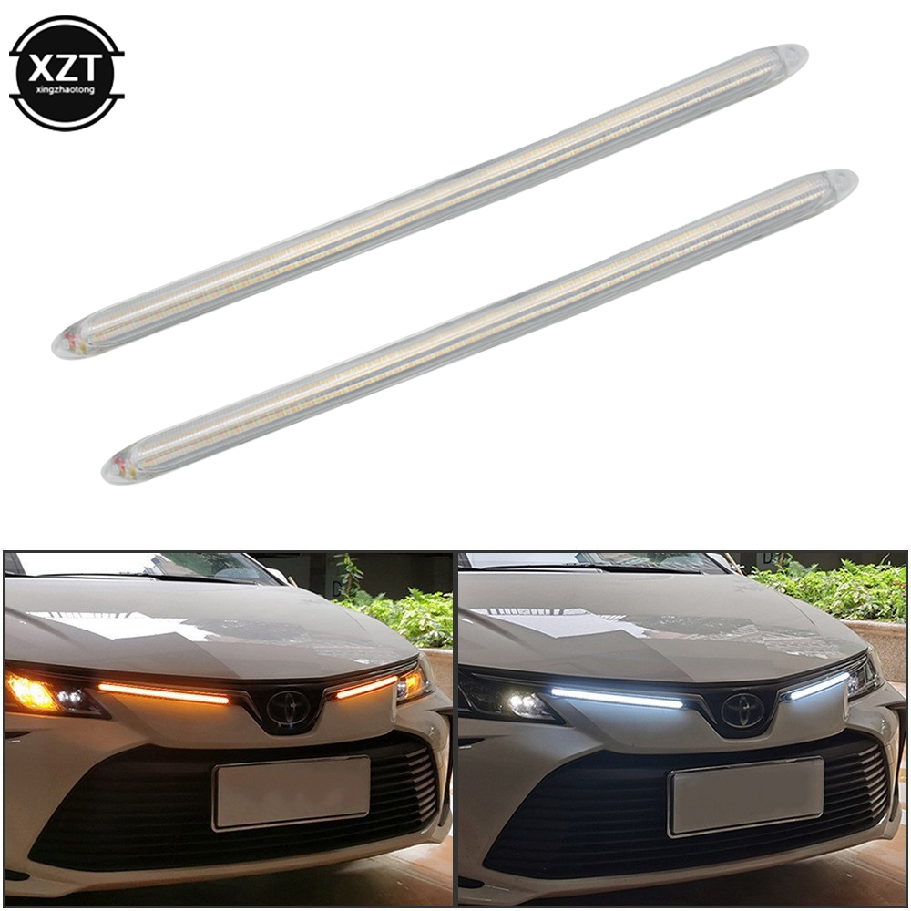 2 個ユニバーサル 12V DRL LED ストリップ車のデ - Waterproof Led Strip のレビューと価格