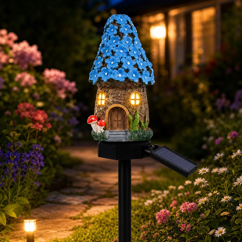 LED ソーラー芝生ライト マルチクラフト ミニチュア フェ - Outdoor Lighting For Front Of House のレビューと価格
