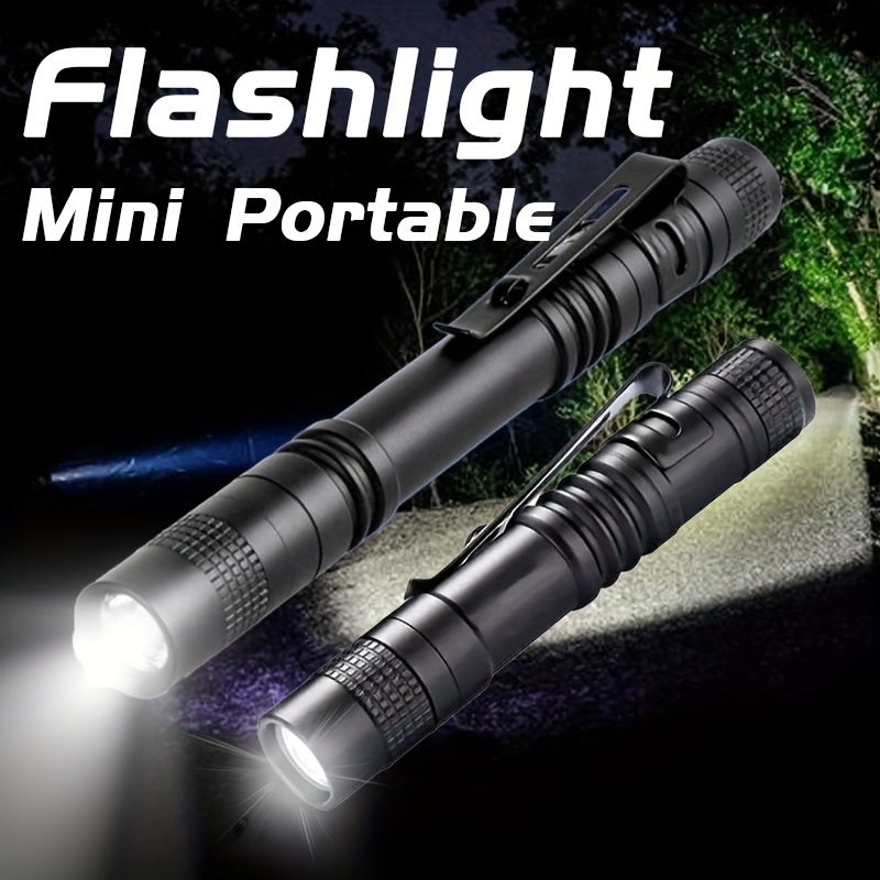 ミニポータブルLED懐中電灯ポケット超明るい高ルーメンハンド - Outdoor Lighting Usa のレビューと価格