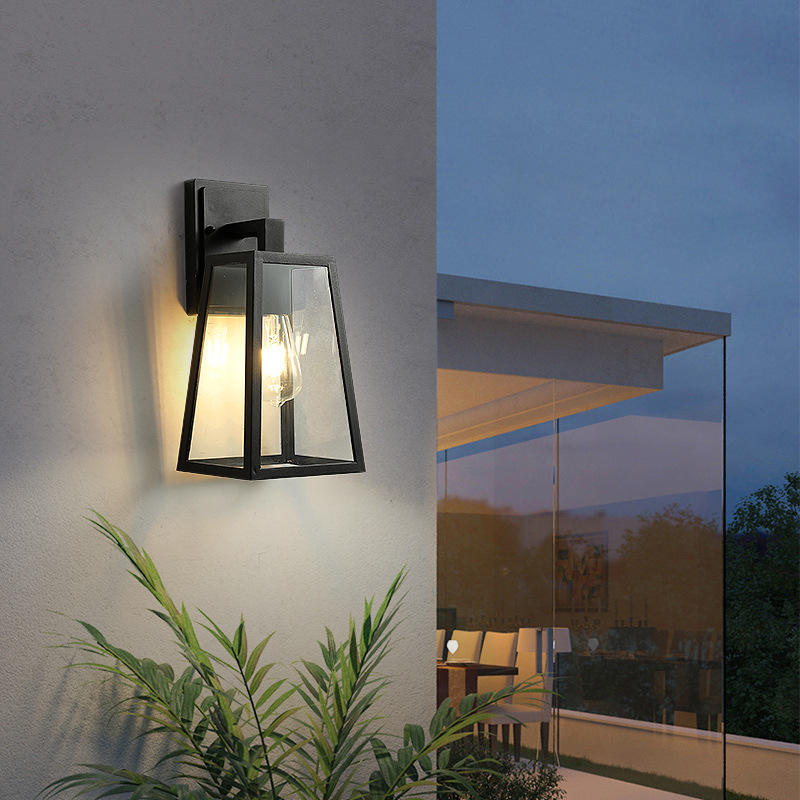 E27 e26屋外ウォールランプ,モダンな庭の壁,バルコニー - Outdoor Lighting For Front Of House のレビューと価格