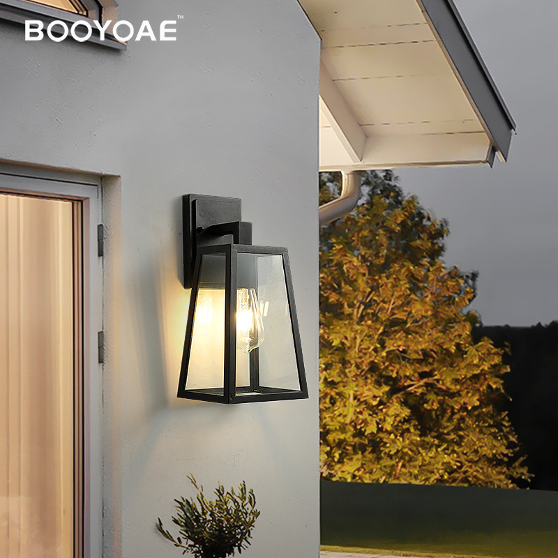 E27 e26屋外ウォールランプ,モダンな庭の壁,バルコニー - Outdoor Lighting For Front Of House のレビューと価格