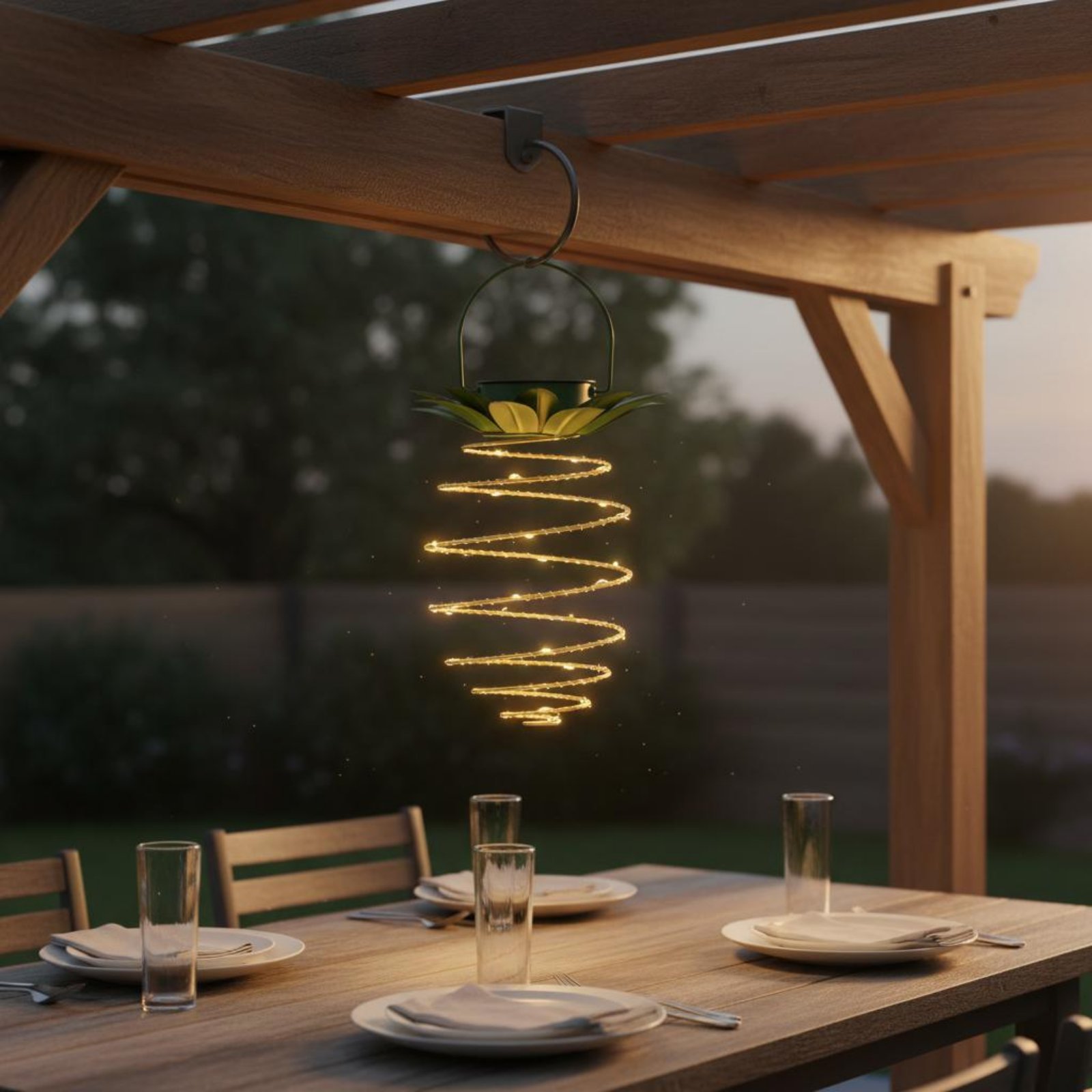 2個入り ソーラーパイナップルランプ 防水パイナップルハンギ - Outdoor Lighting Design のレビューと価格
