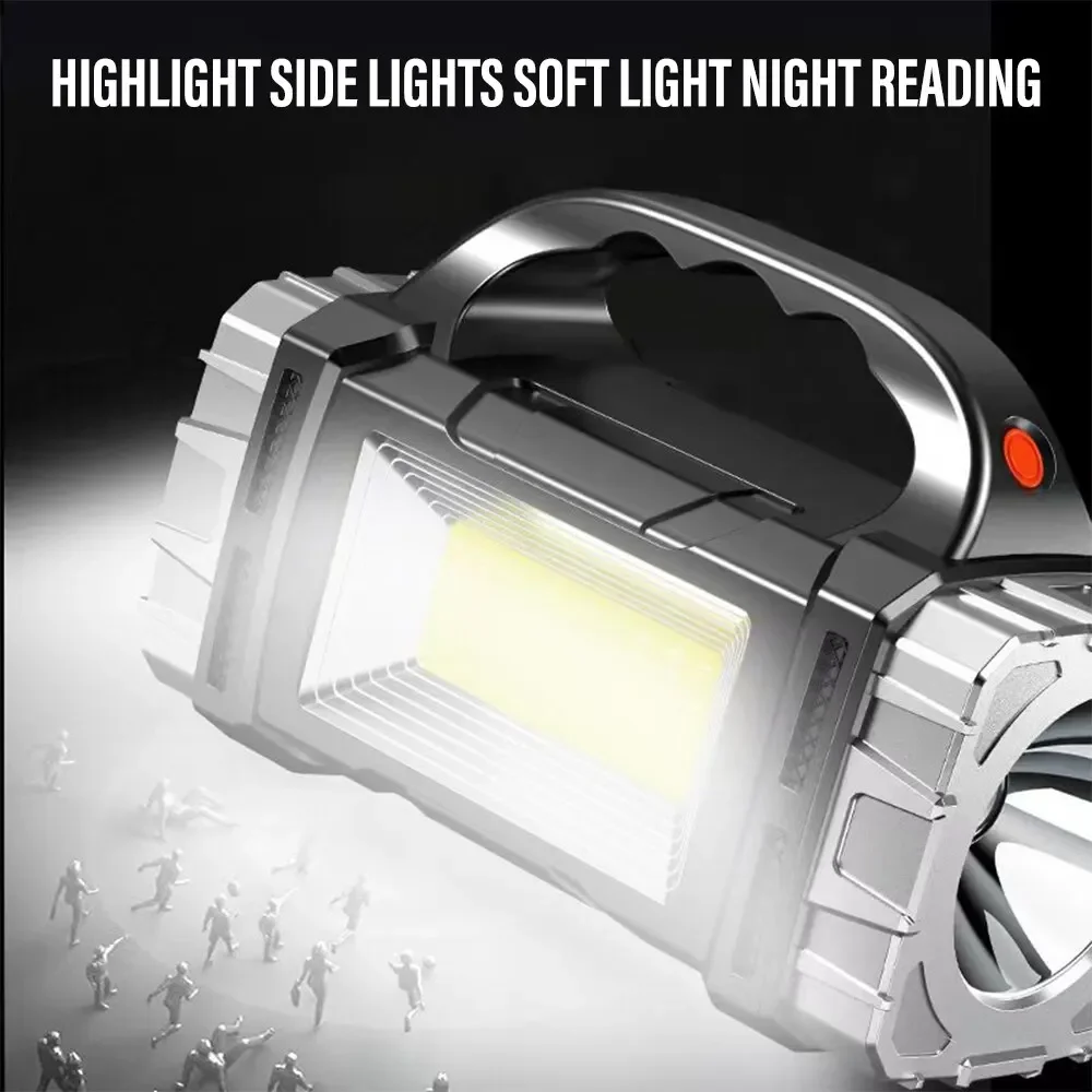 新しいアップグレード充電式ハイパワーソーラー LED 懐中電 - Outdoor Lighting Usa のレビューと価格