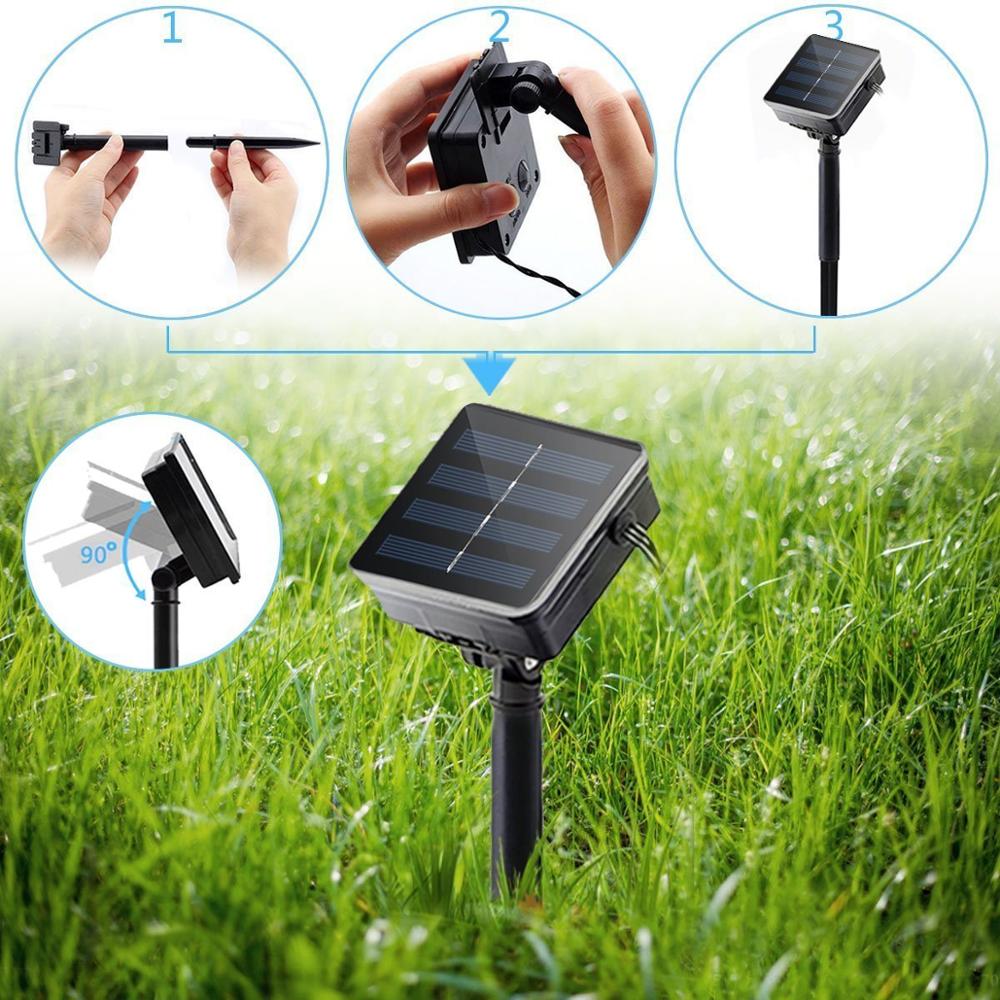 50/100/200 LED ソーラーフェアリーライト屋外防 - Outdoor Lighting For Front Of House のレビューと価格