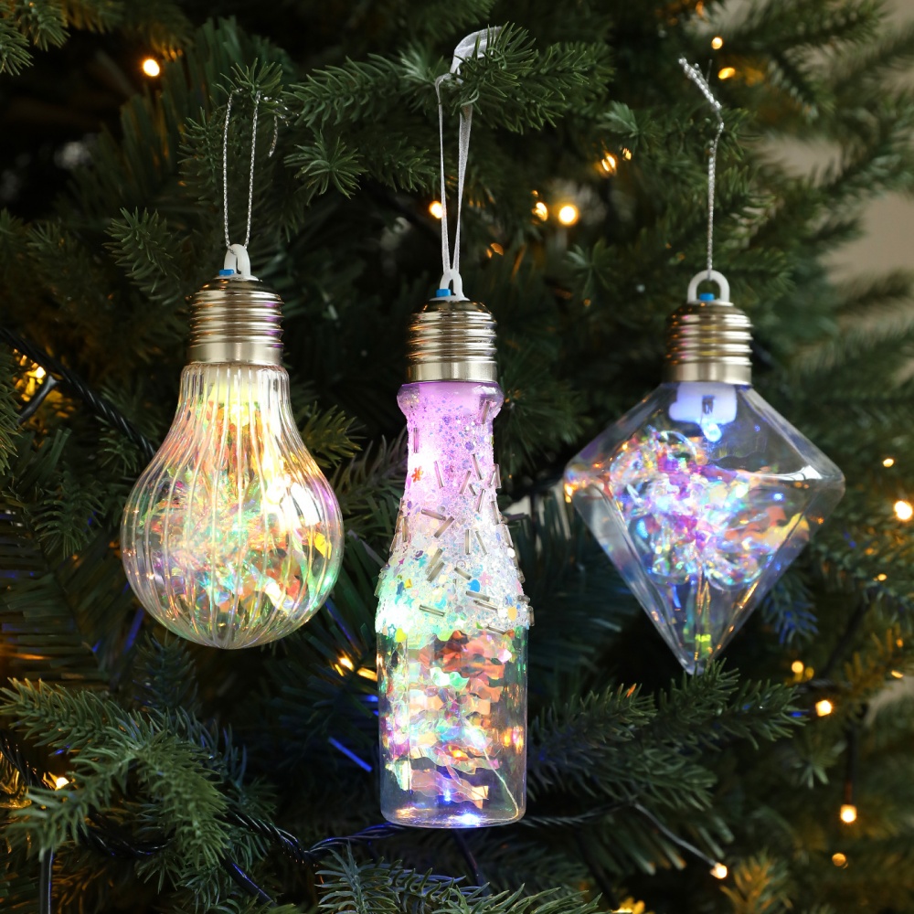 2025年クリスマスデコレーション 光るカラフルなボールペン - Outdoor Lighting On Trees のレビューと価格