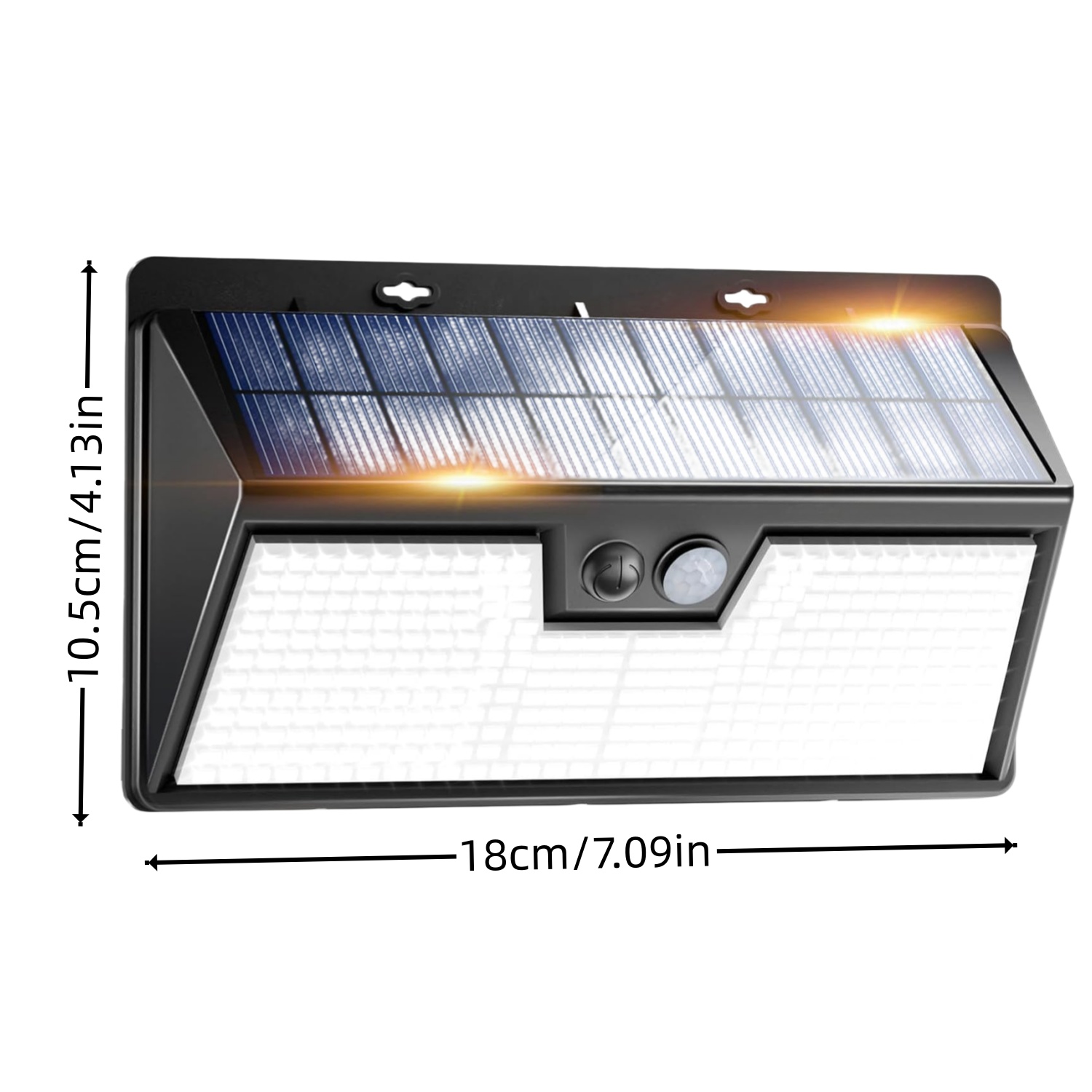 ソーラーライト屋外モーションセンサー、3モード318LEDソ - Outdoor Lighting For Front Of House のレビューと価格