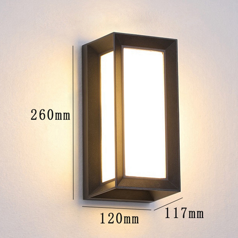 家の屋外用ウォールライト、LED屋外照明器具3色変更可能防水 - Outdoor Lighting For Front Of House のレビューと価格