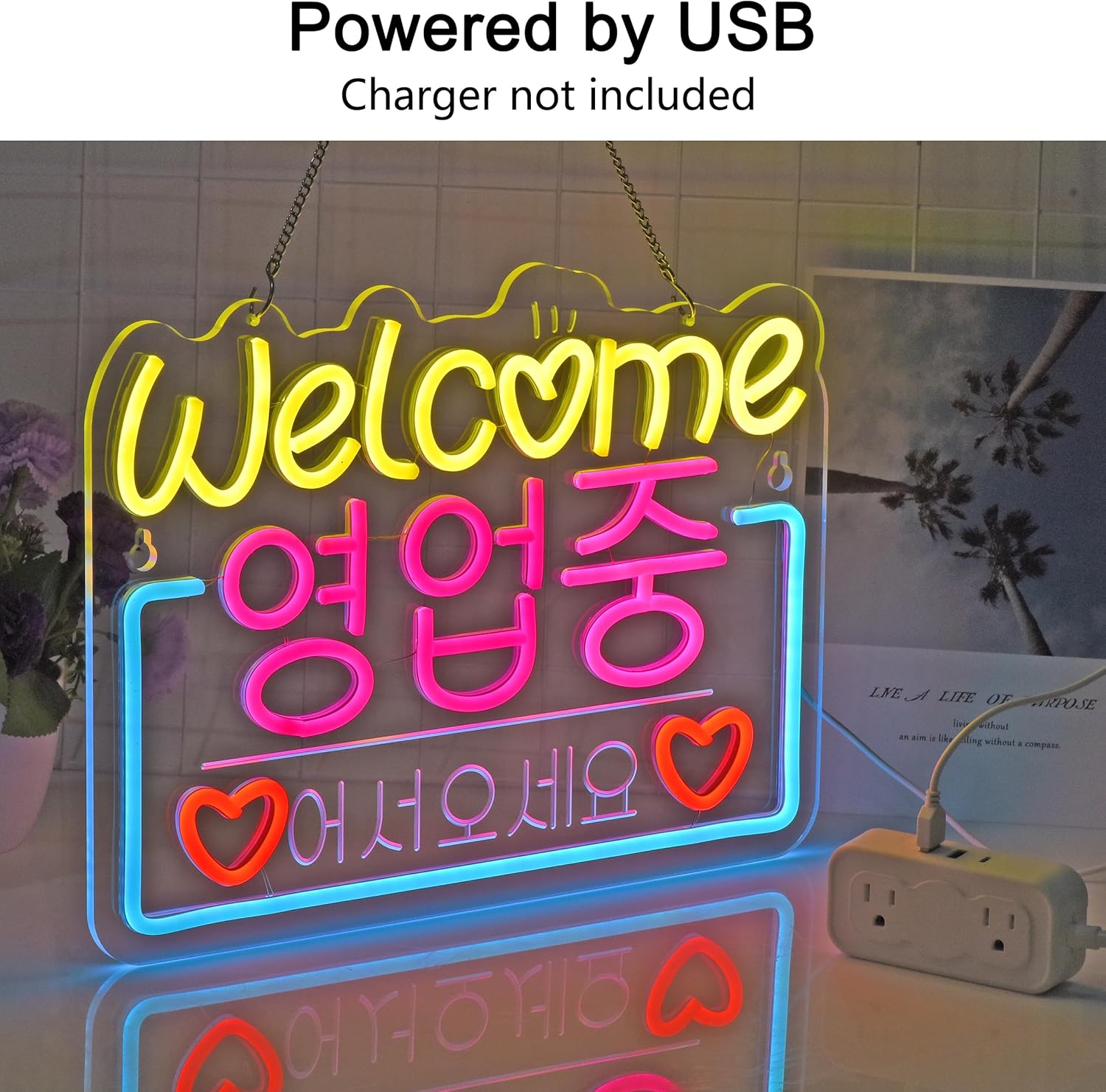 韓国ウェルカムセールネオンサインネオンライトレストランストア - Outdoor Lighting On Sale のレビューと価格